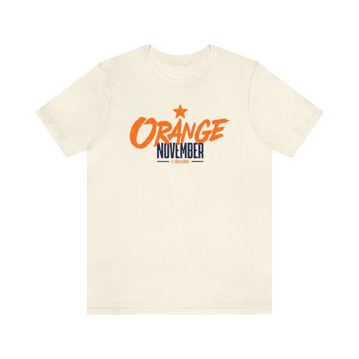 Orange November Unisex Jersey Tee