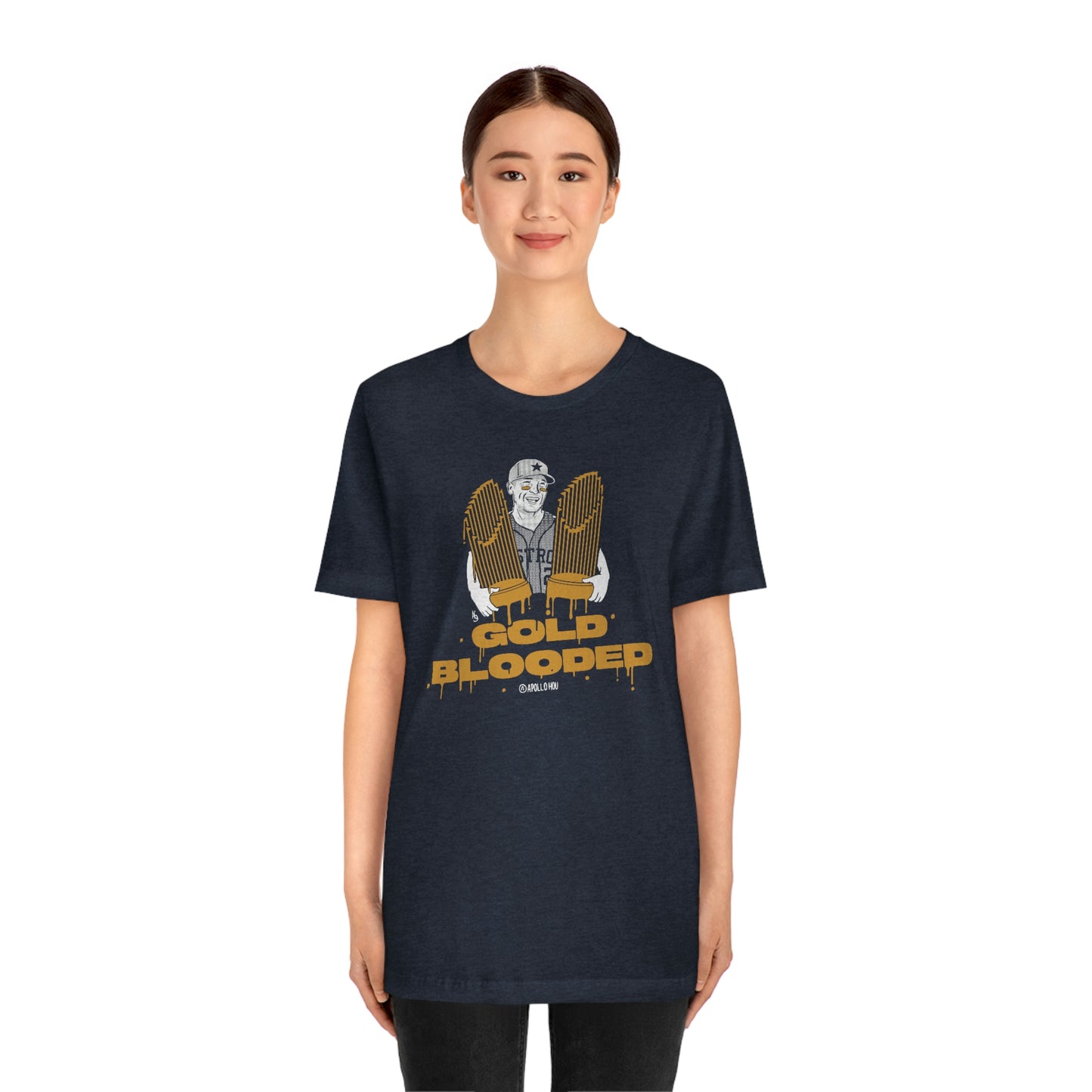 GOLD BLOODED Unisex Jersey Tee