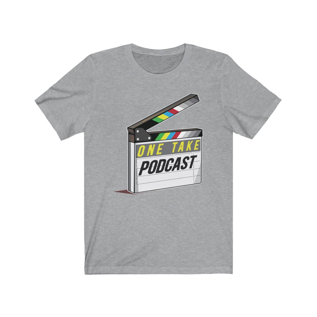 One Take Podcast Unisex Jersey Short Sleeve Tee