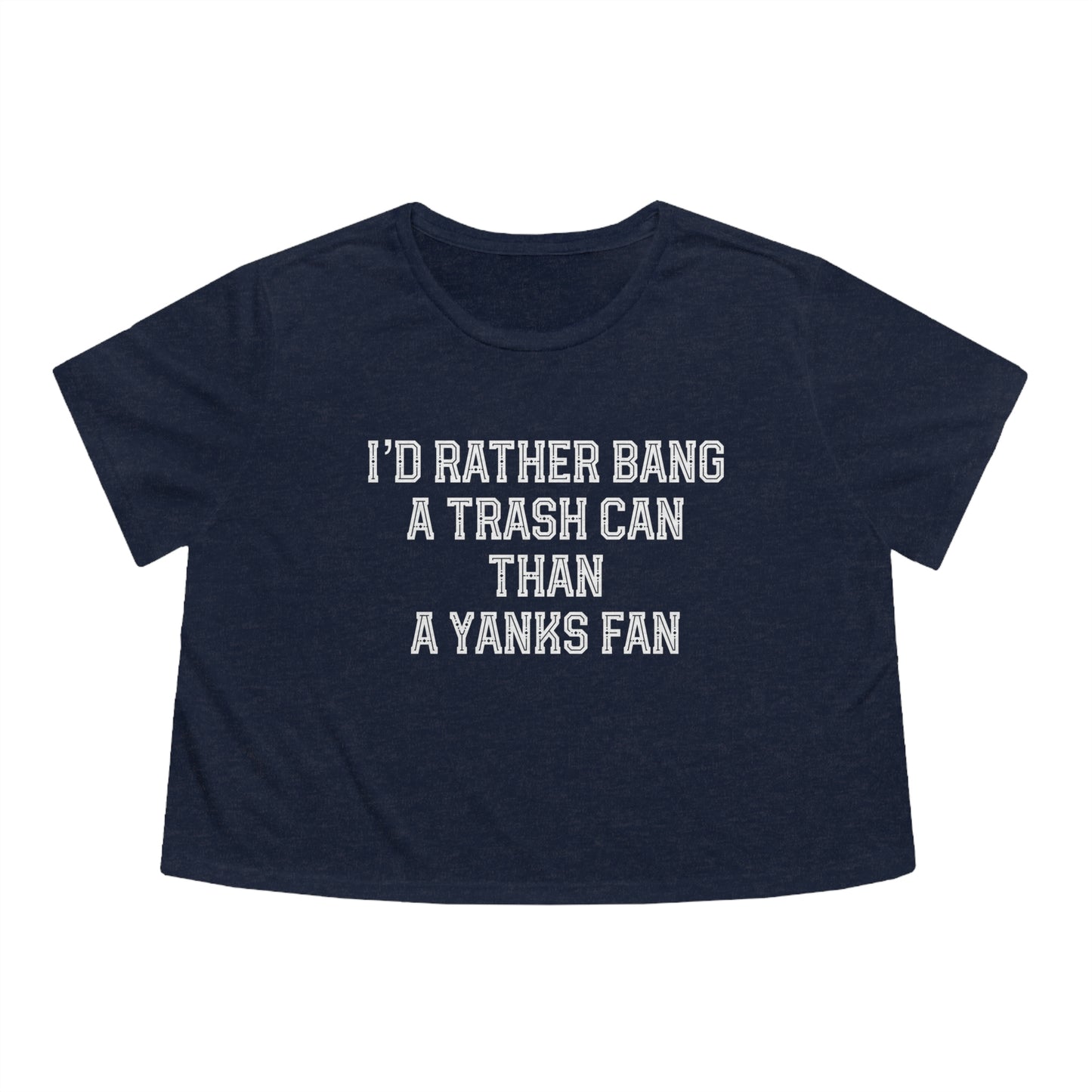 I’d Rather Cropped Tee