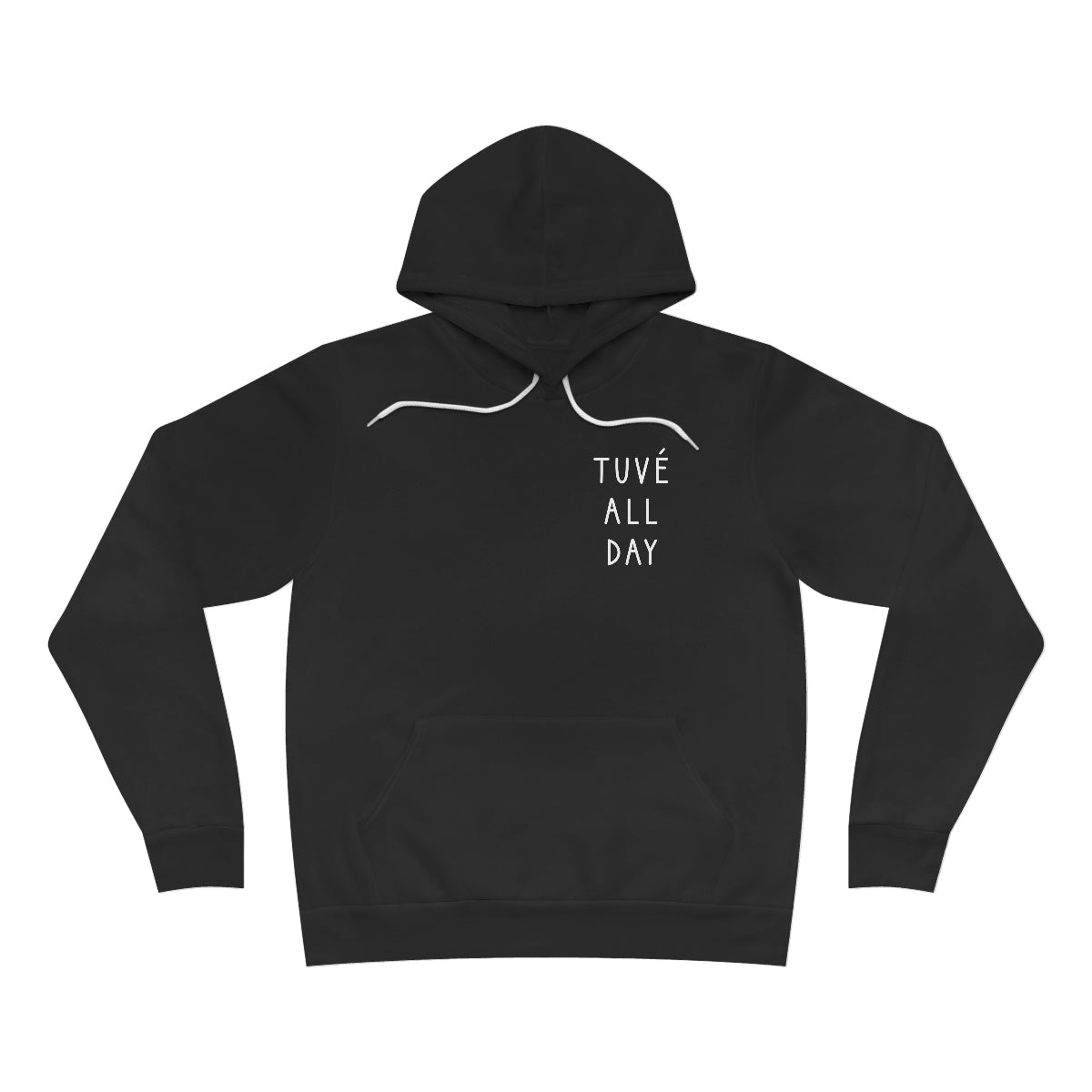 TUVÉ ALL DAY Unisex Sponge Fleece Premium Pullover Hoodie