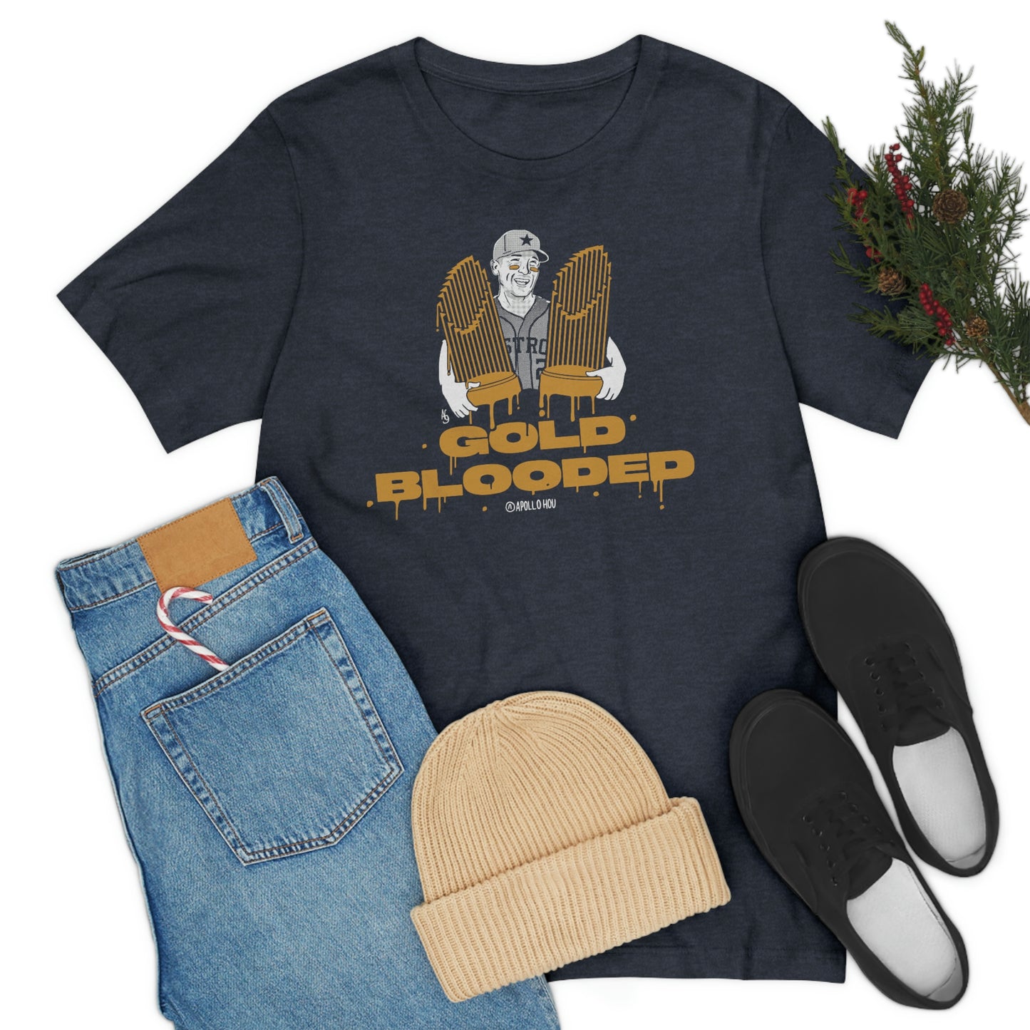 GOLD BLOODED Unisex Jersey Tee