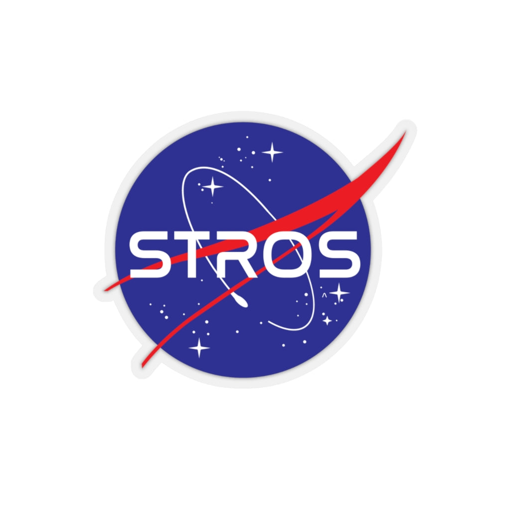 STROS Space Program Kiss-Cut Sticker