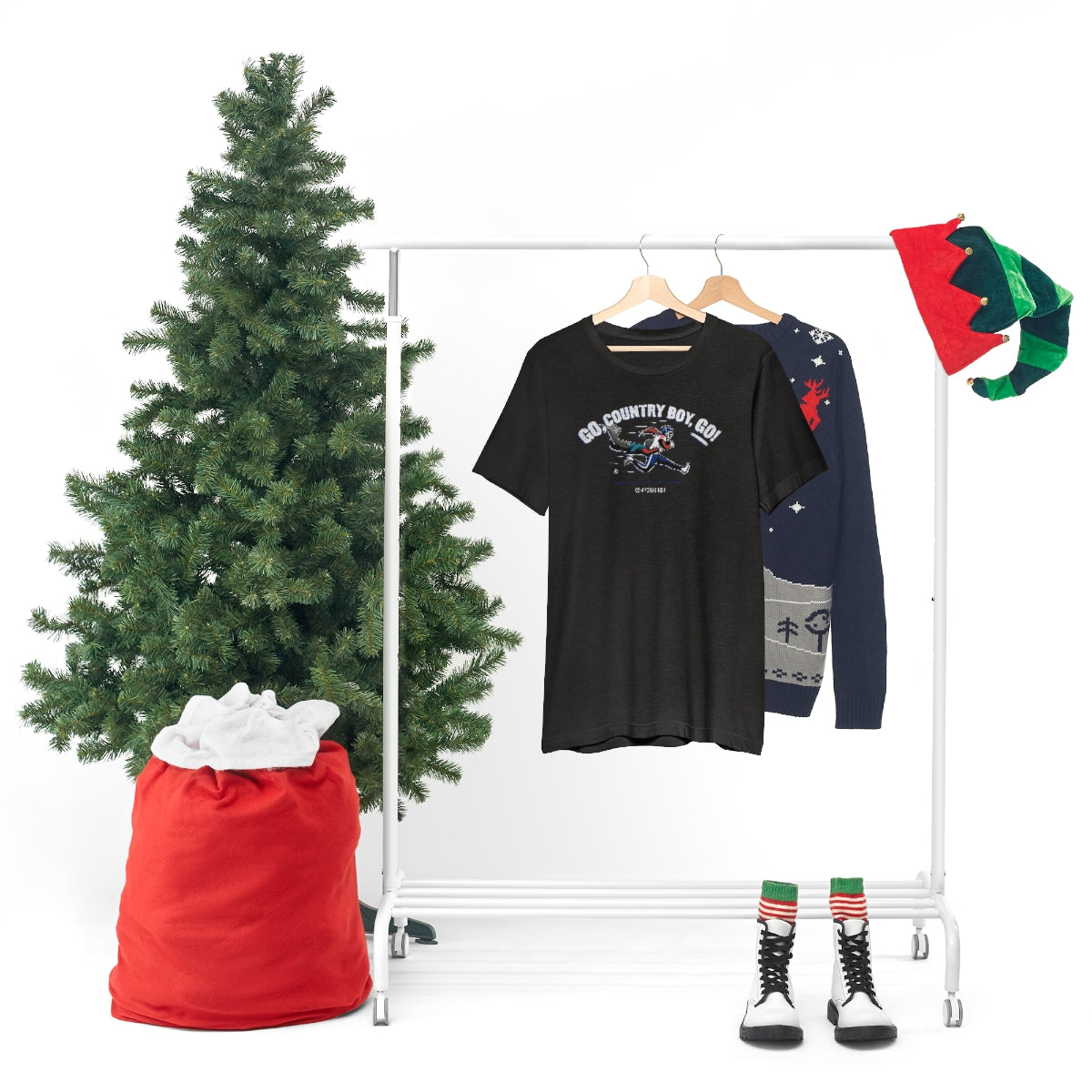 Go, Country Boy, Go! Unisex Jersey Tee