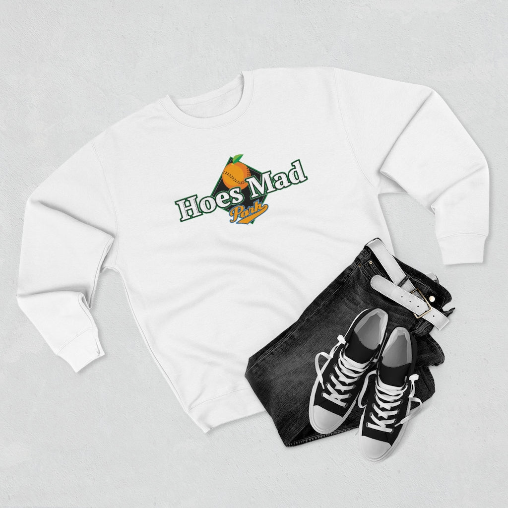 Hoes Mad Premium Crewneck Sweatshirt