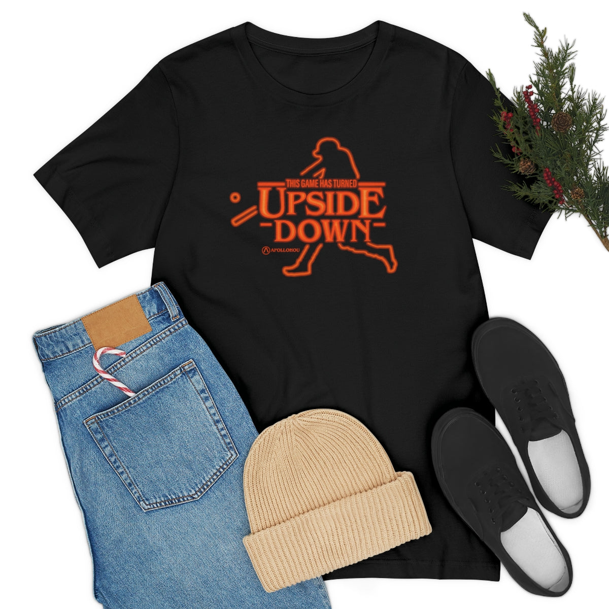 Upside Down Unisex Jersey Tee