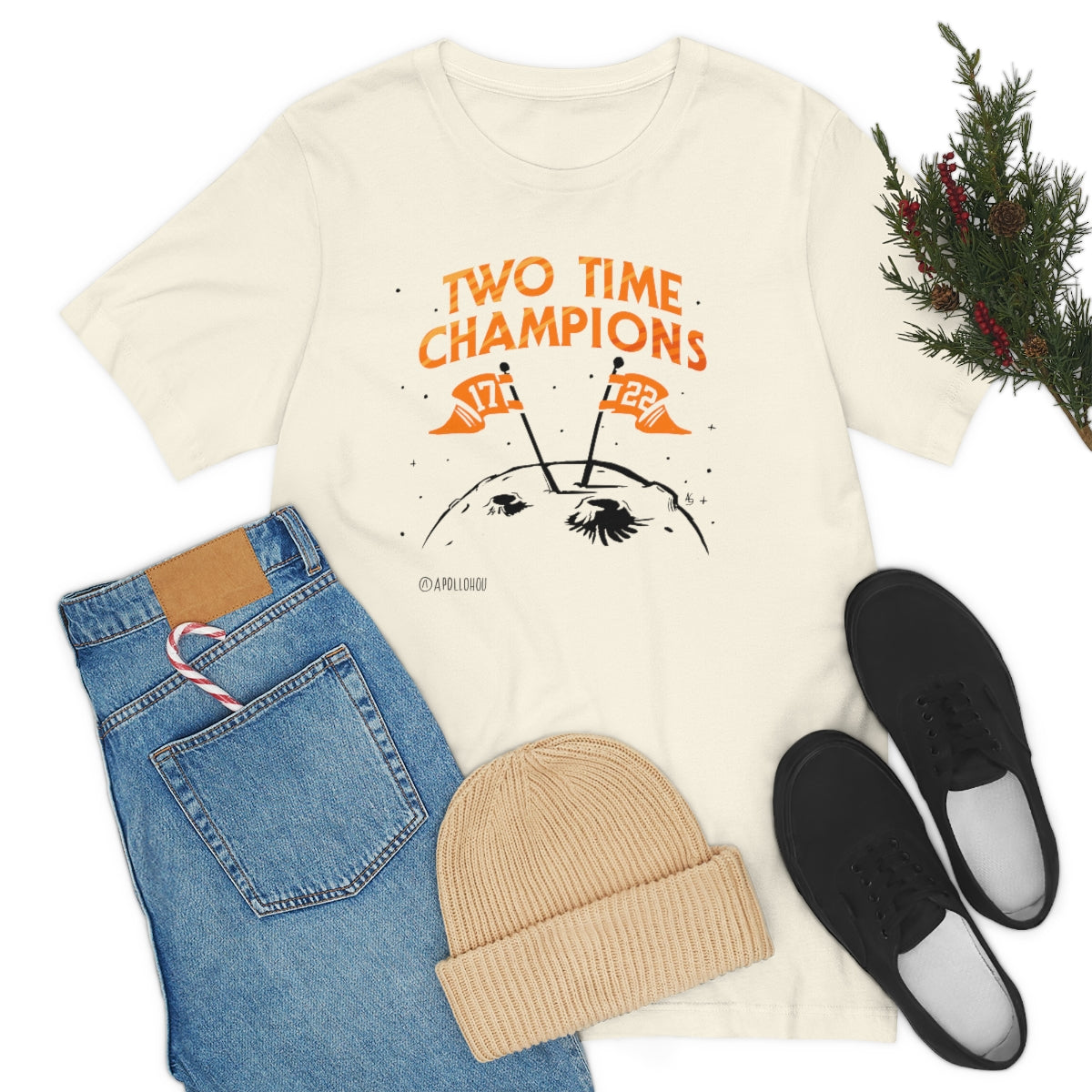 Two Time Champions Unisex Jersey Tee