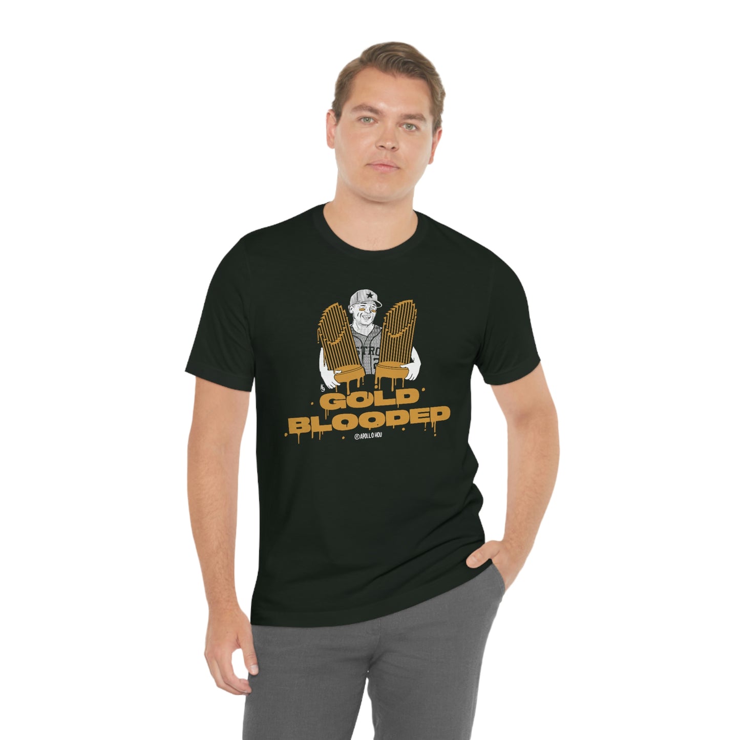GOLD BLOODED Unisex Jersey Tee