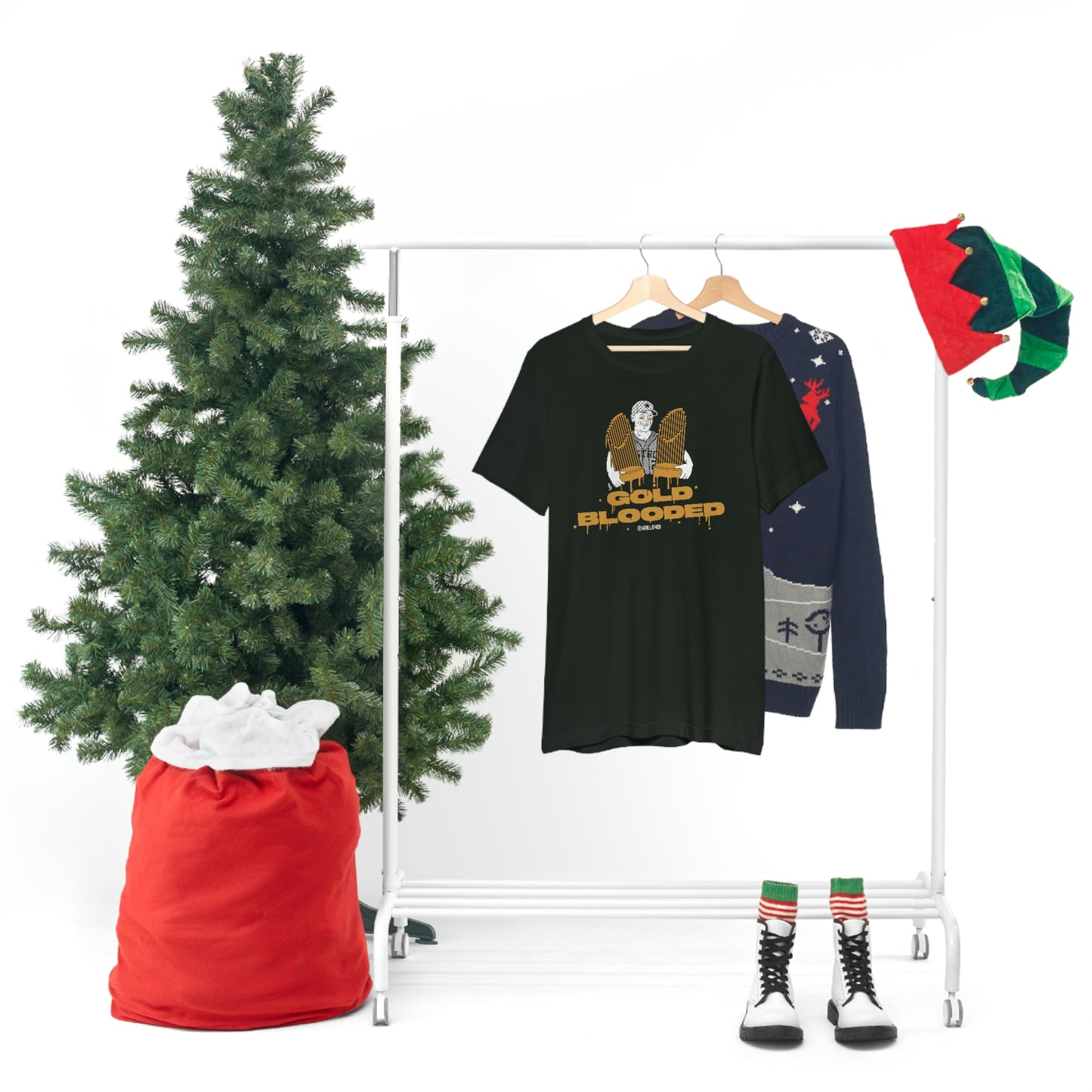 GOLD BLOODED Unisex Jersey Tee