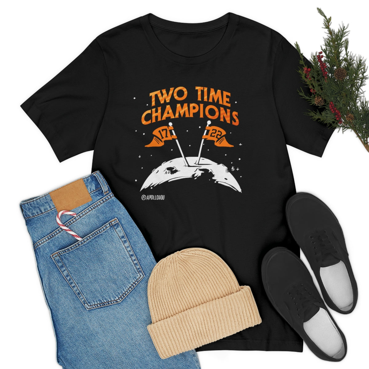 Two Time Champions Unisex Jersey Tee