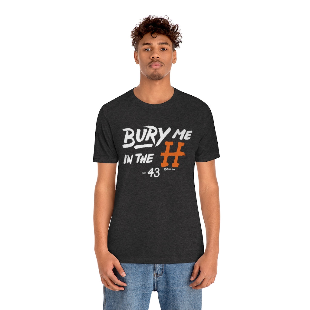 Bury Me In The H Unisex Jersey Short-Sleeve Tee