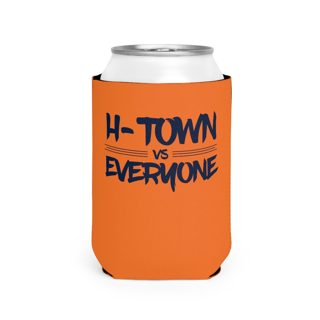 H-Town vs Everyone Orange/Navy Koozie