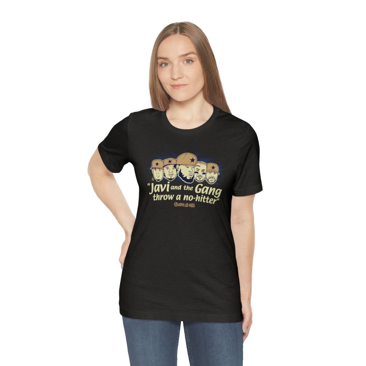 "Javi and the GANG throw a no-hitter" Unisex Jersey Tee