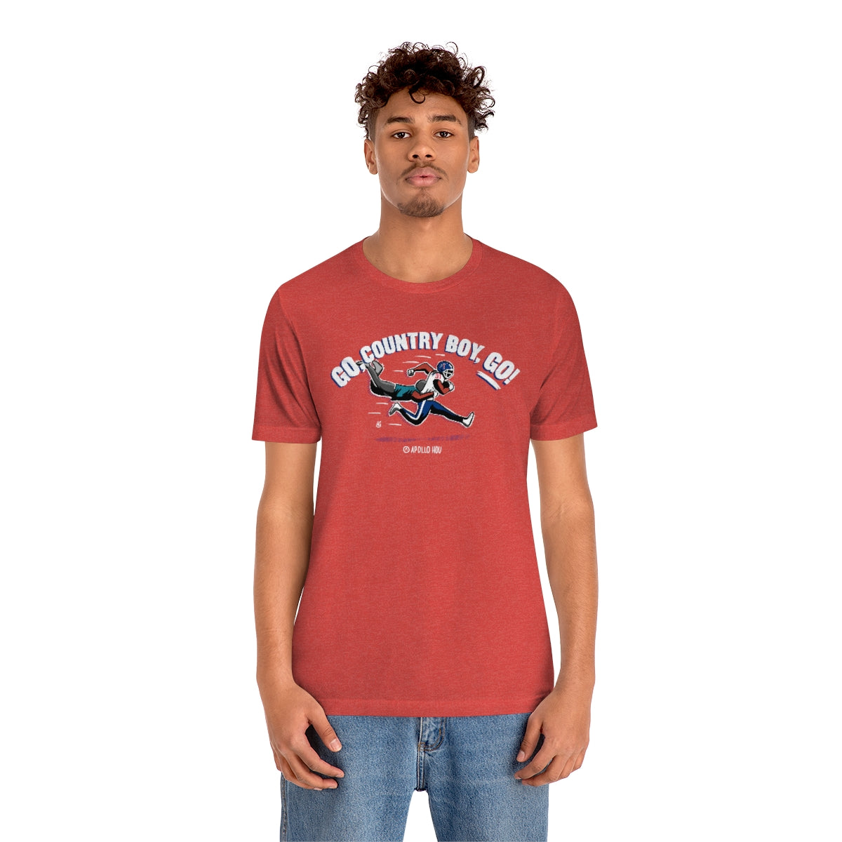 Go, Country Boy, Go! Unisex Jersey Tee
