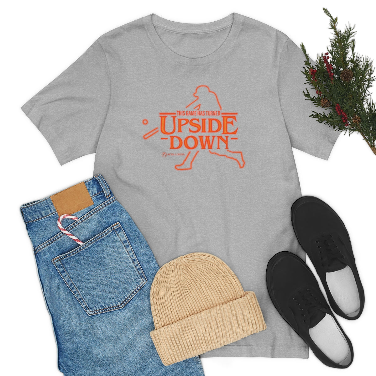 Upside Down Unisex Jersey Tee