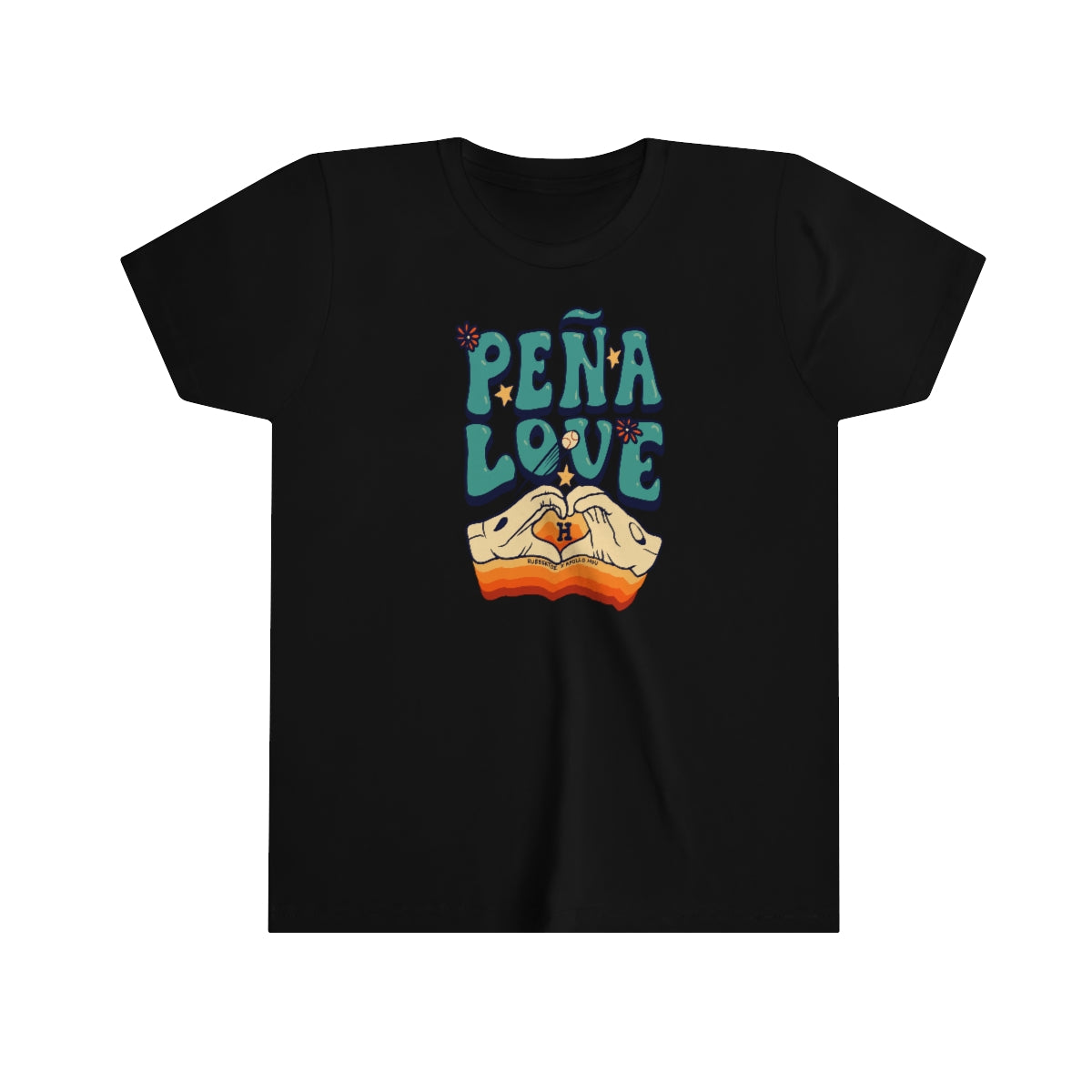 Peña Love Short Sleeve Kids Tee