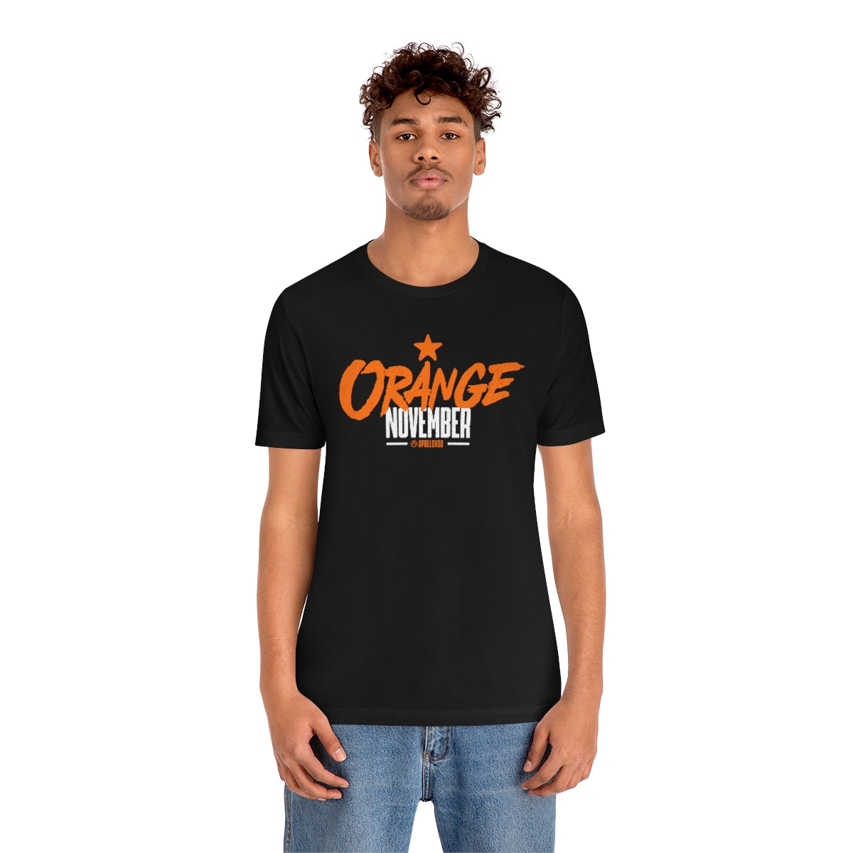 Orange November Unisex Jersey Tee
