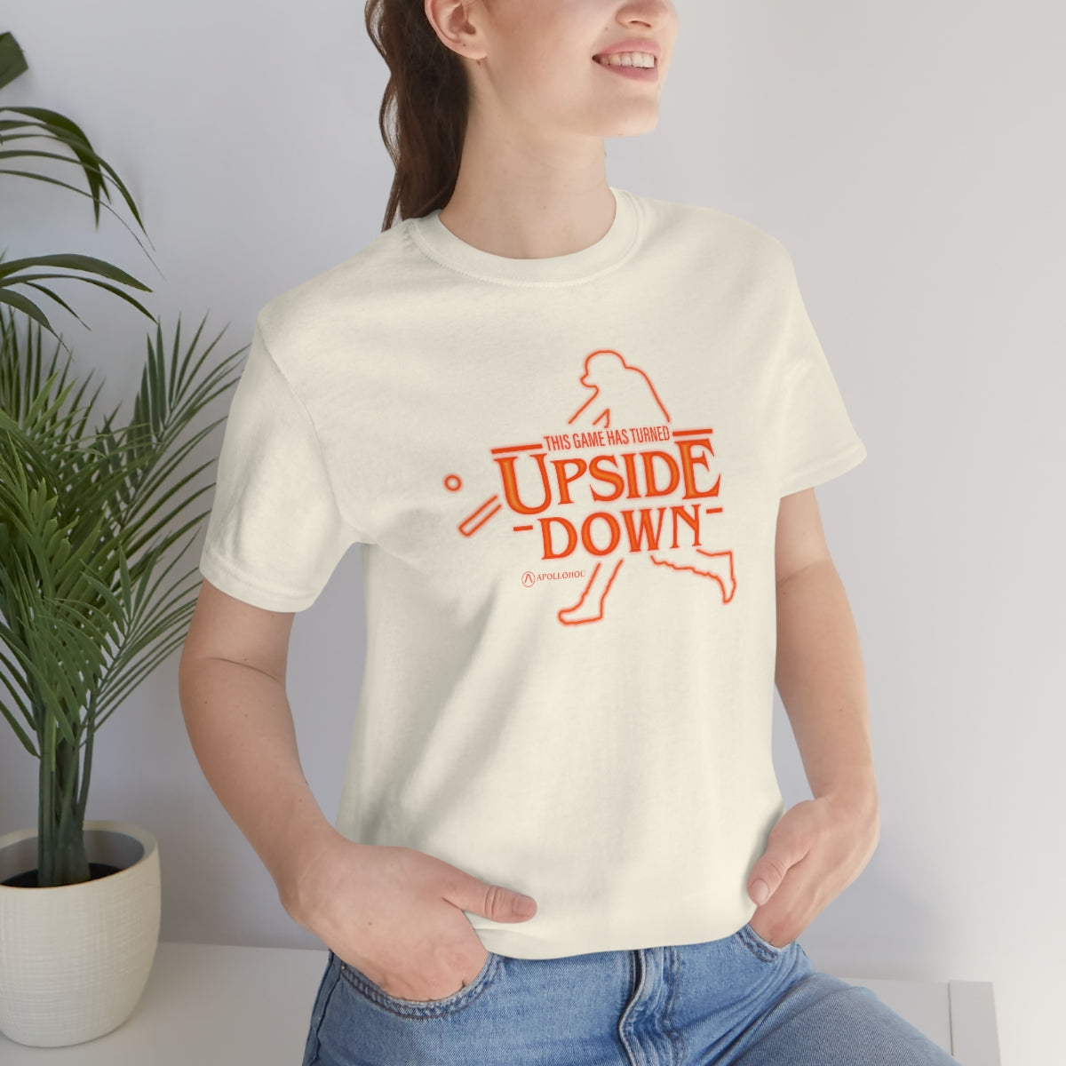 Upside Down Unisex Jersey Tee