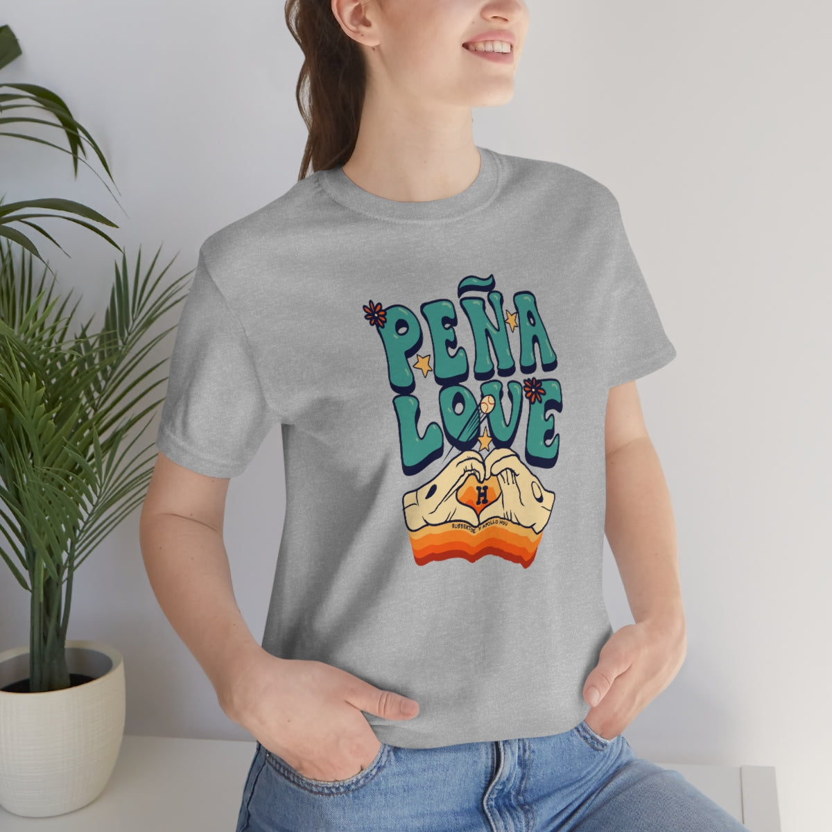 Peña Love Unisex Jersey Tee