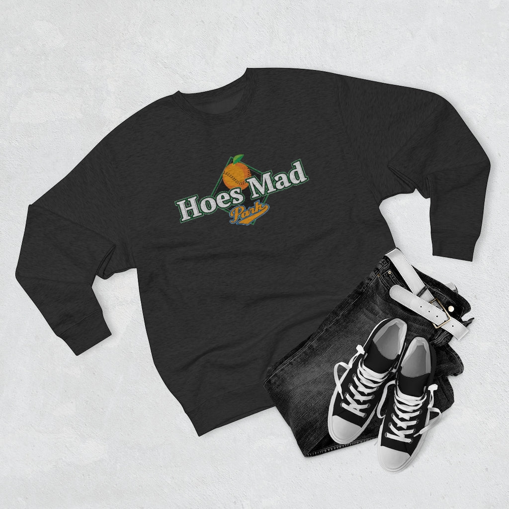 Hoes Mad Premium Crewneck Sweatshirt