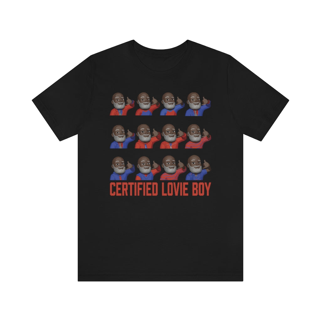 Certified Lovie Boy Unisex Jersey Short Sleeve Tee