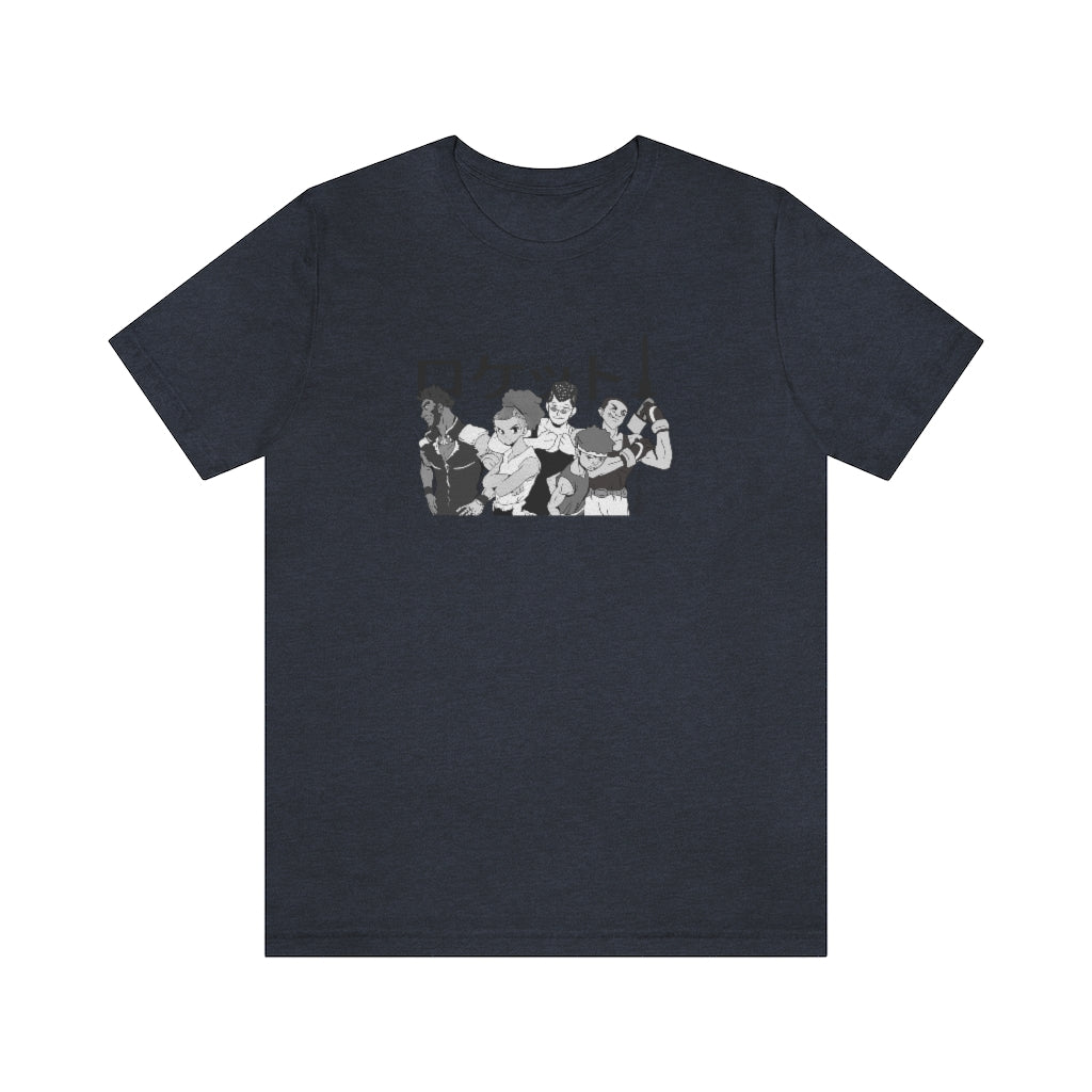 Rokketo Anime Unisex Jersey Tee
