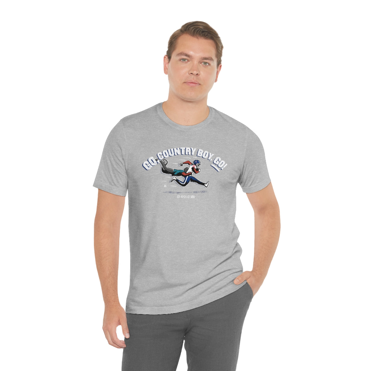 Go, Country Boy, Go! Unisex Jersey Tee