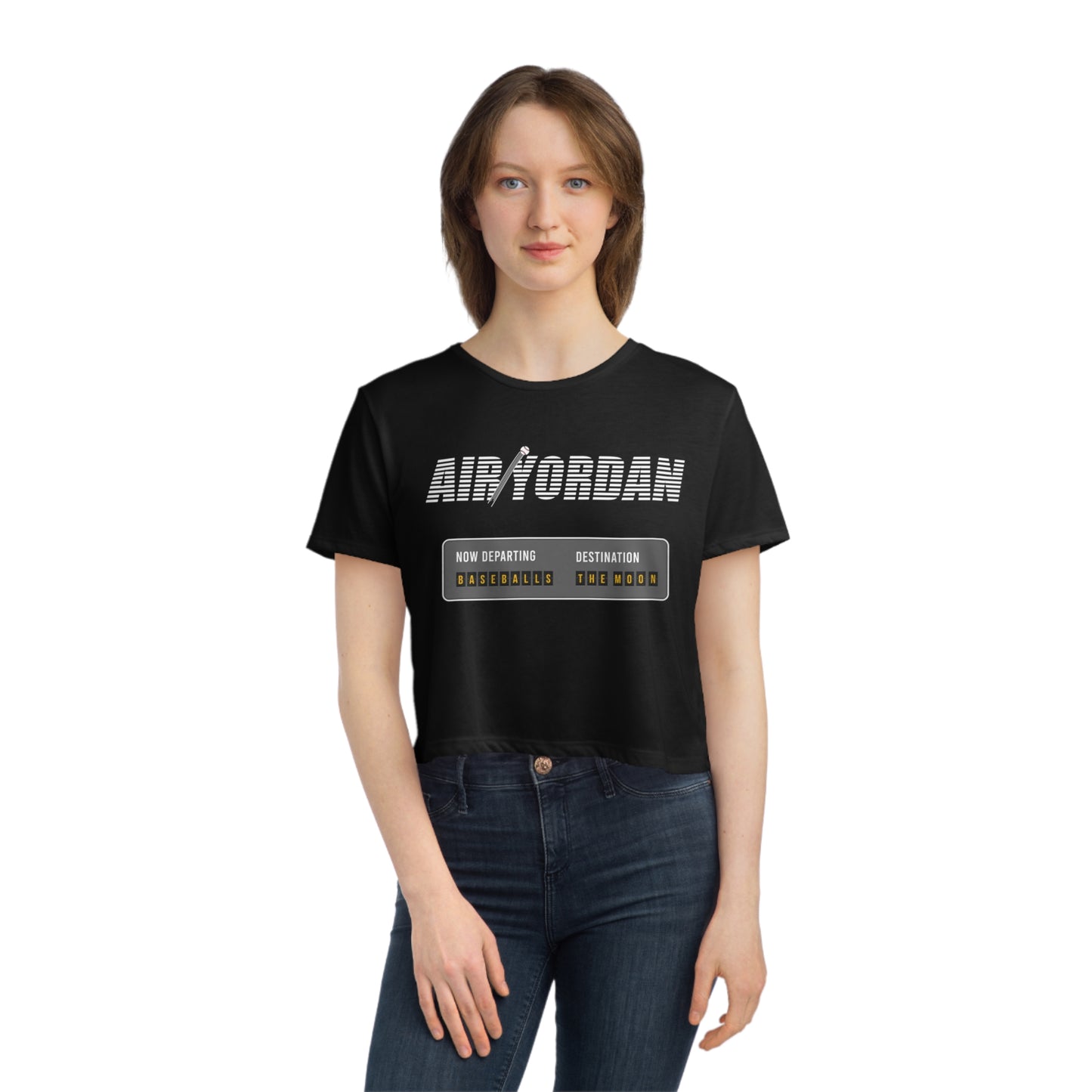 Yordan Airways Cropped Tee