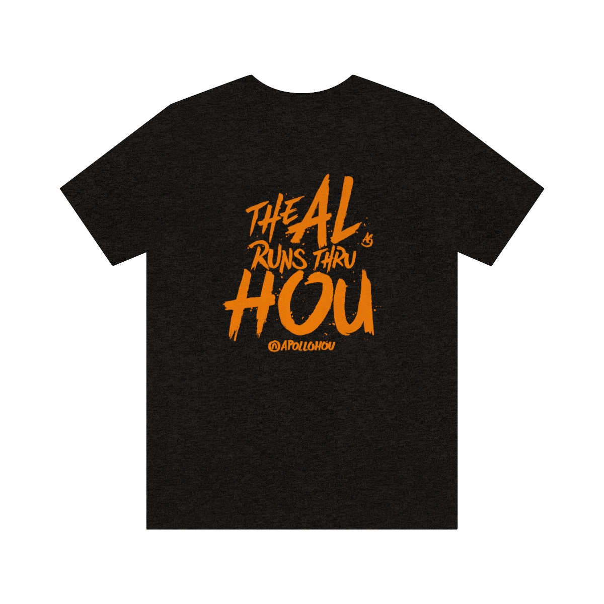 The AL Runs Thru HOU Unisex Jersey Tee