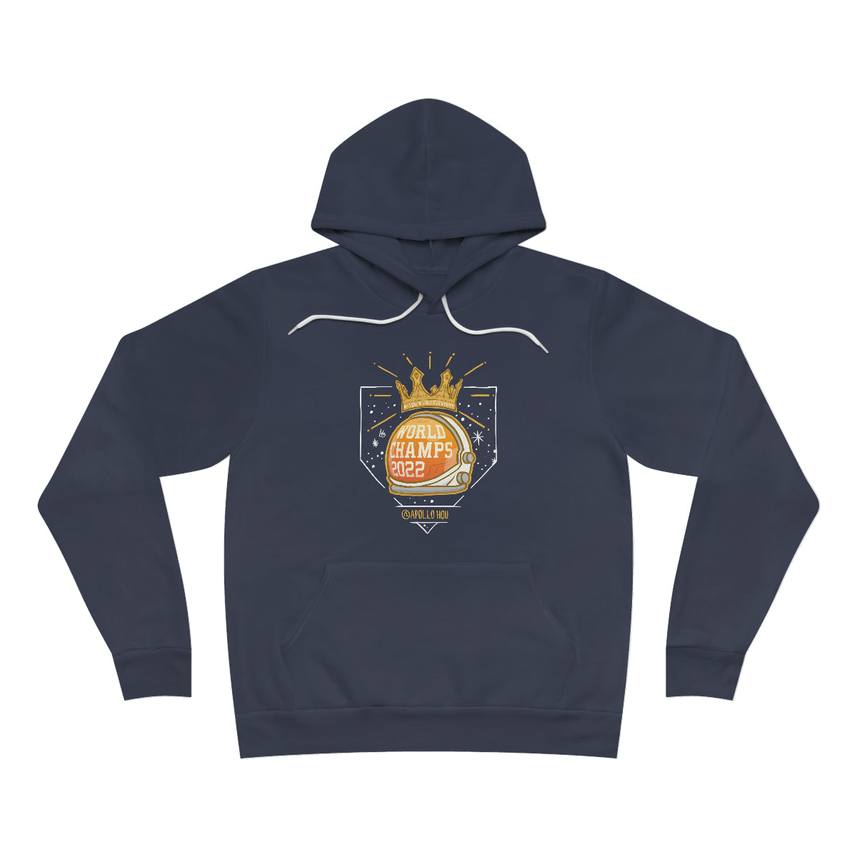 World Champs 2022 Space Helmet Unisex Sponge Fleece Premium Pullover Hoodie