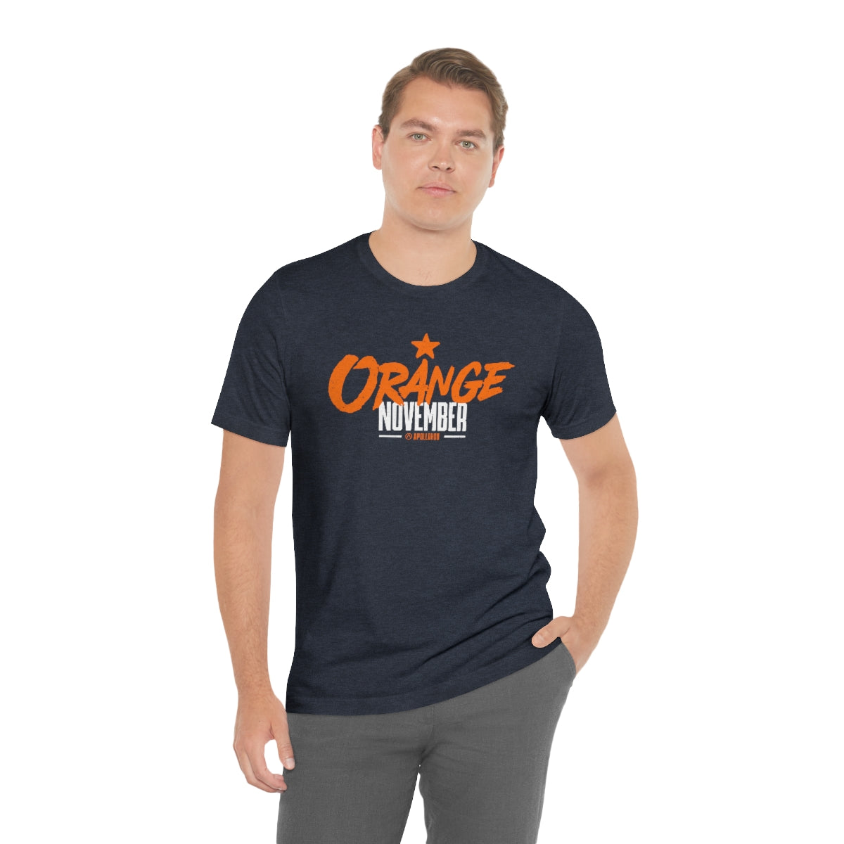 Orange November Unisex Jersey Tee