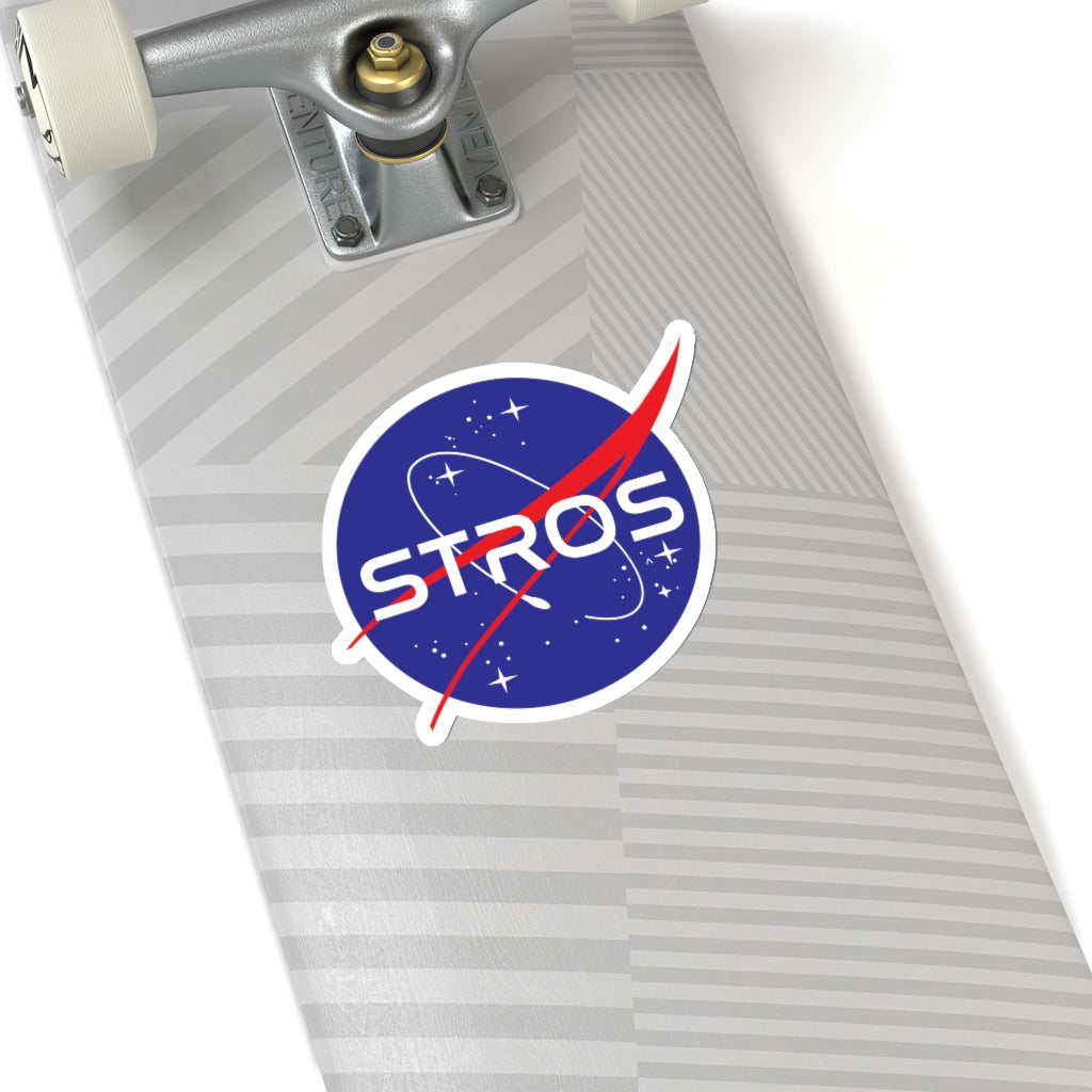 STROS Space Program Kiss-Cut Sticker