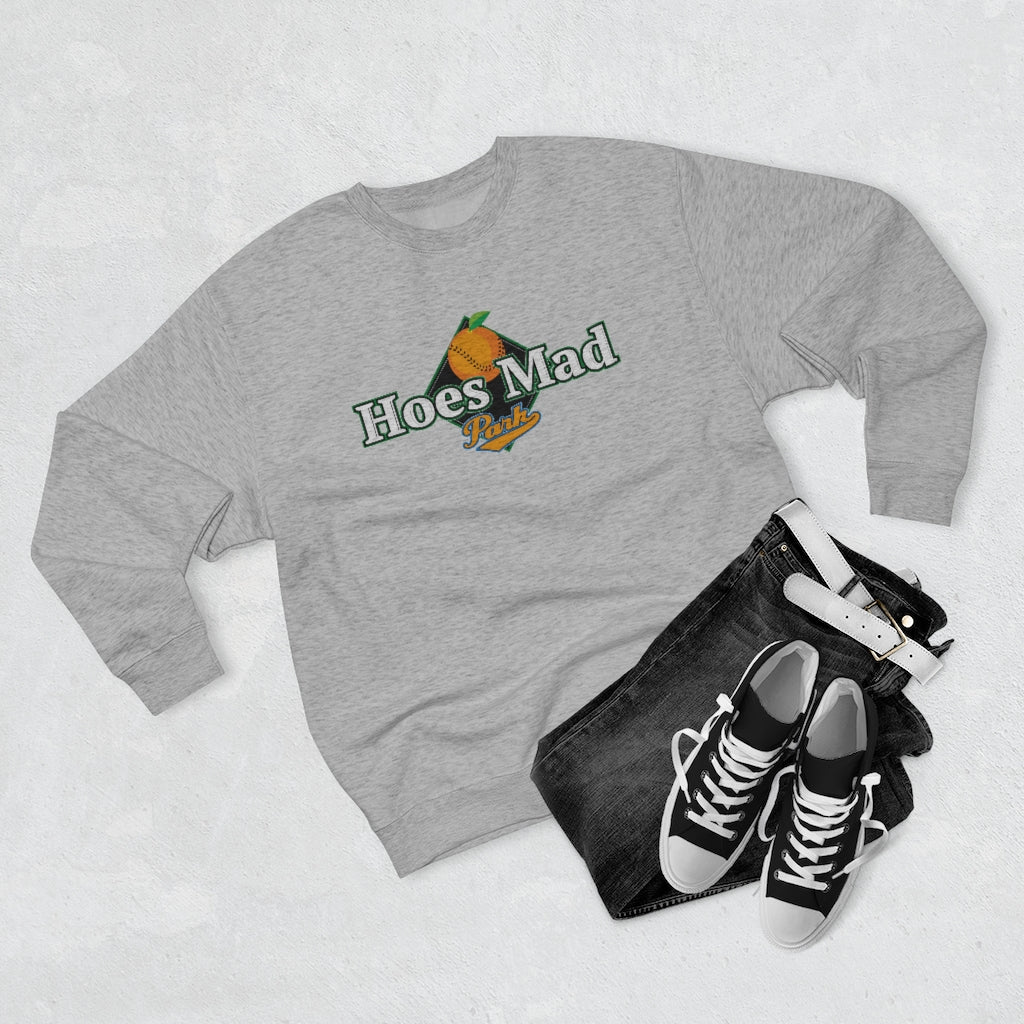 Hoes Mad Premium Crewneck Sweatshirt