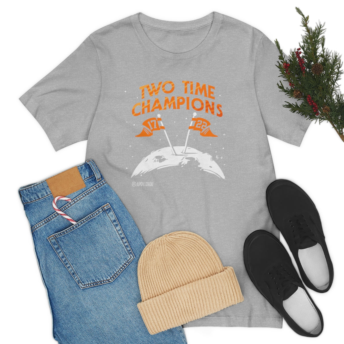 Two Time Champions Unisex Jersey Tee