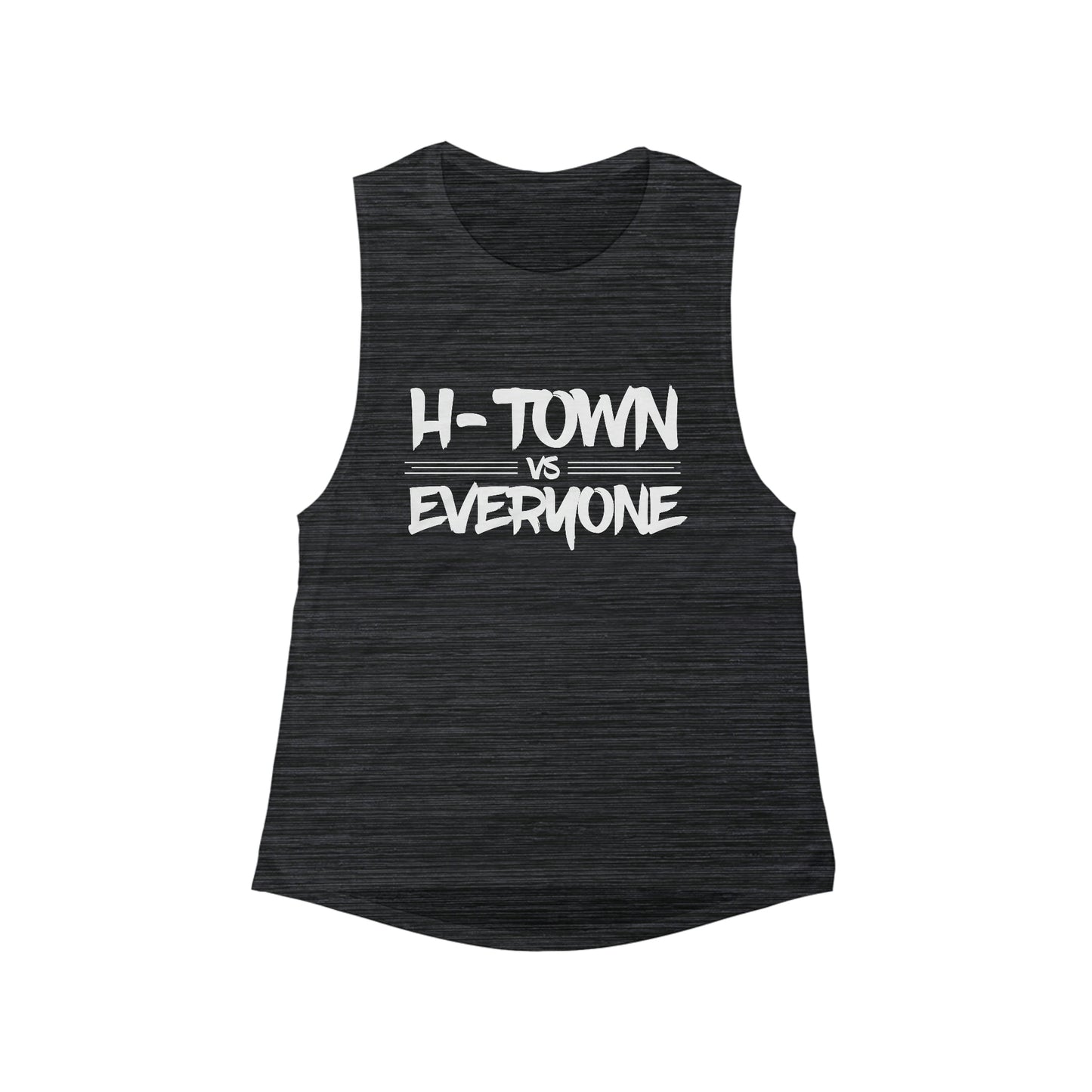 H-Town vs Everyone Ladies Scoop Muscle Tank
