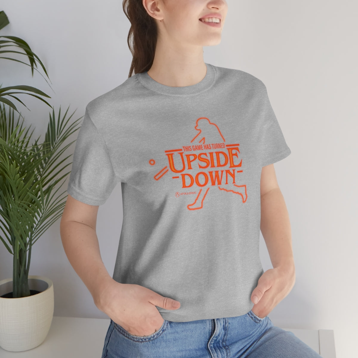 Upside Down Unisex Jersey Tee