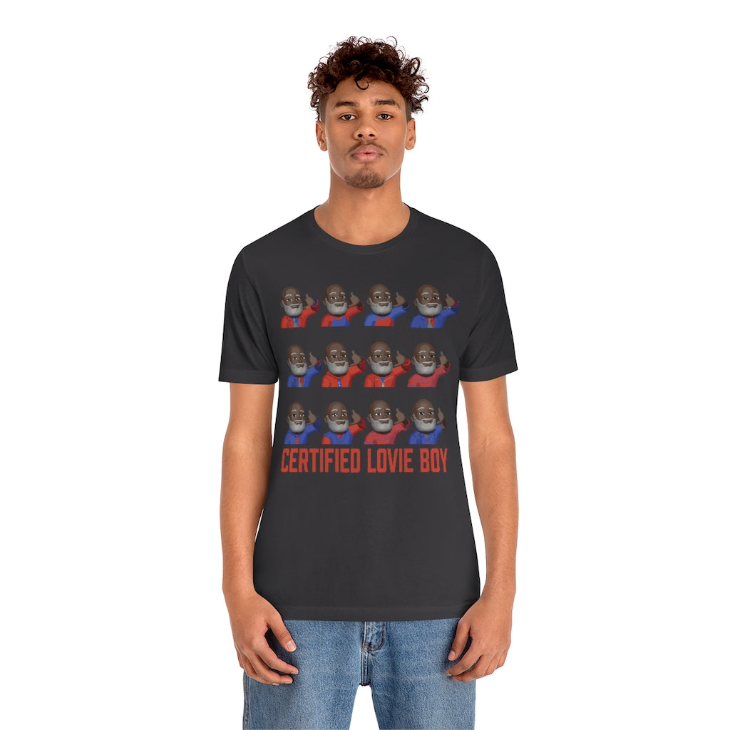 Certified Lovie Boy Unisex Jersey Short Sleeve Tee