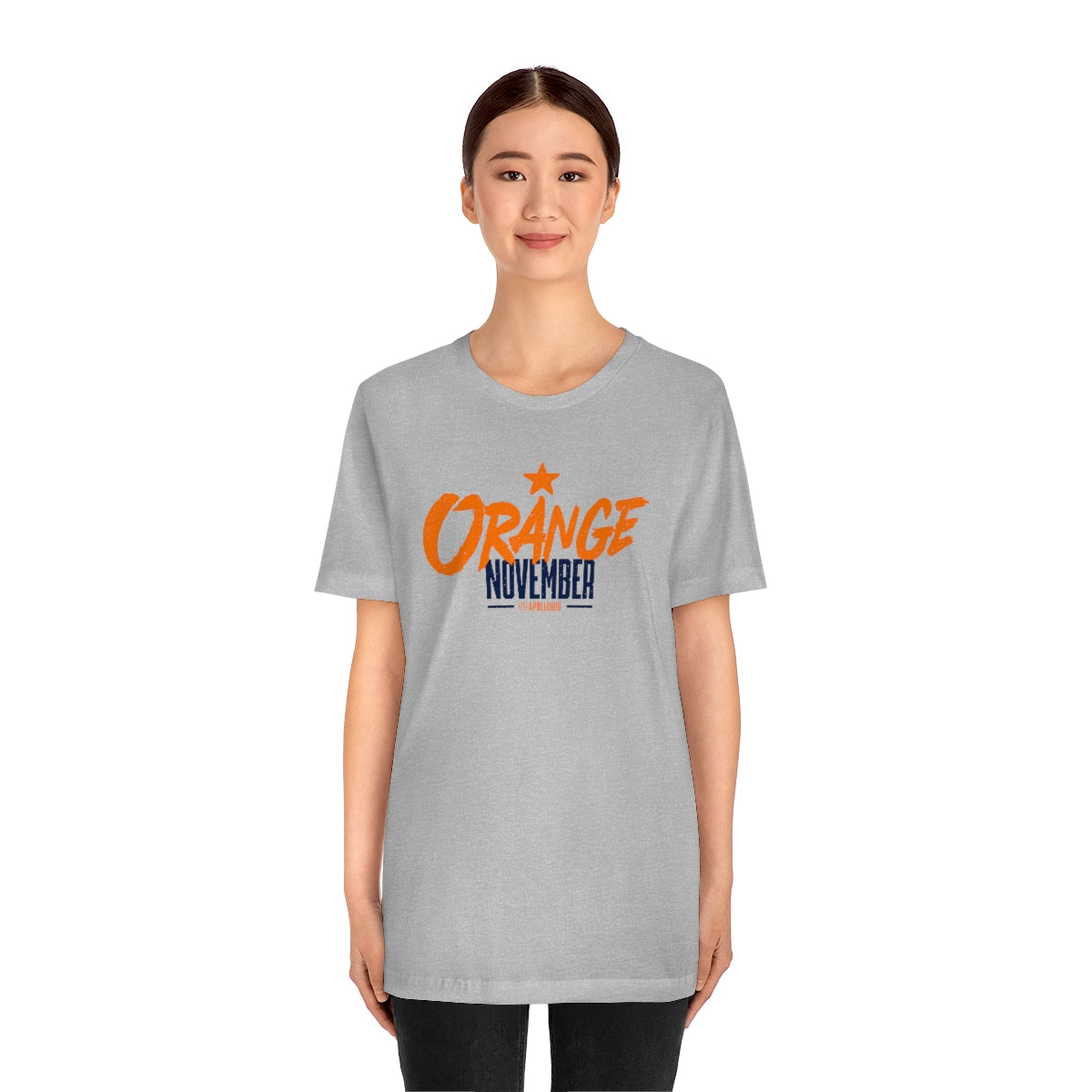 Orange November Unisex Jersey Tee
