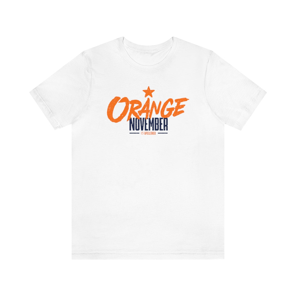 Orange November Unisex Jersey Tee