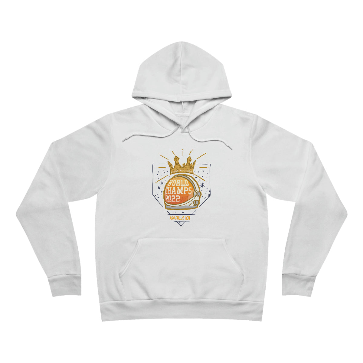 World Champs 2022 Space Helmet Unisex Sponge Fleece Premium Pullover Hoodie