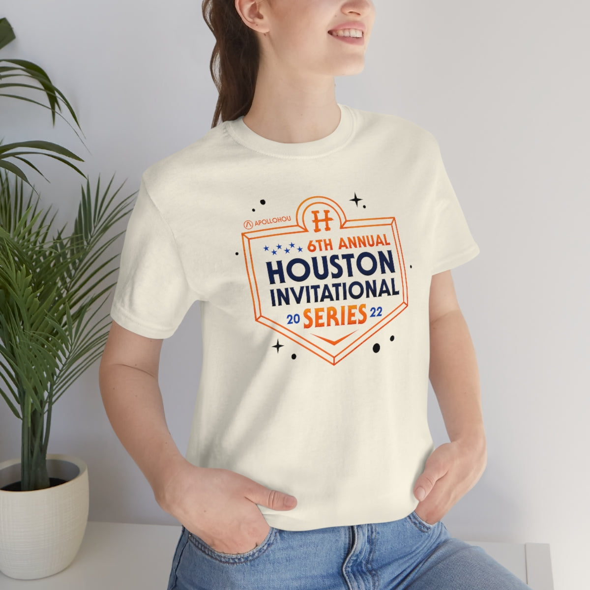 6th Annual Houston Invitational Unisex Jersey Tee