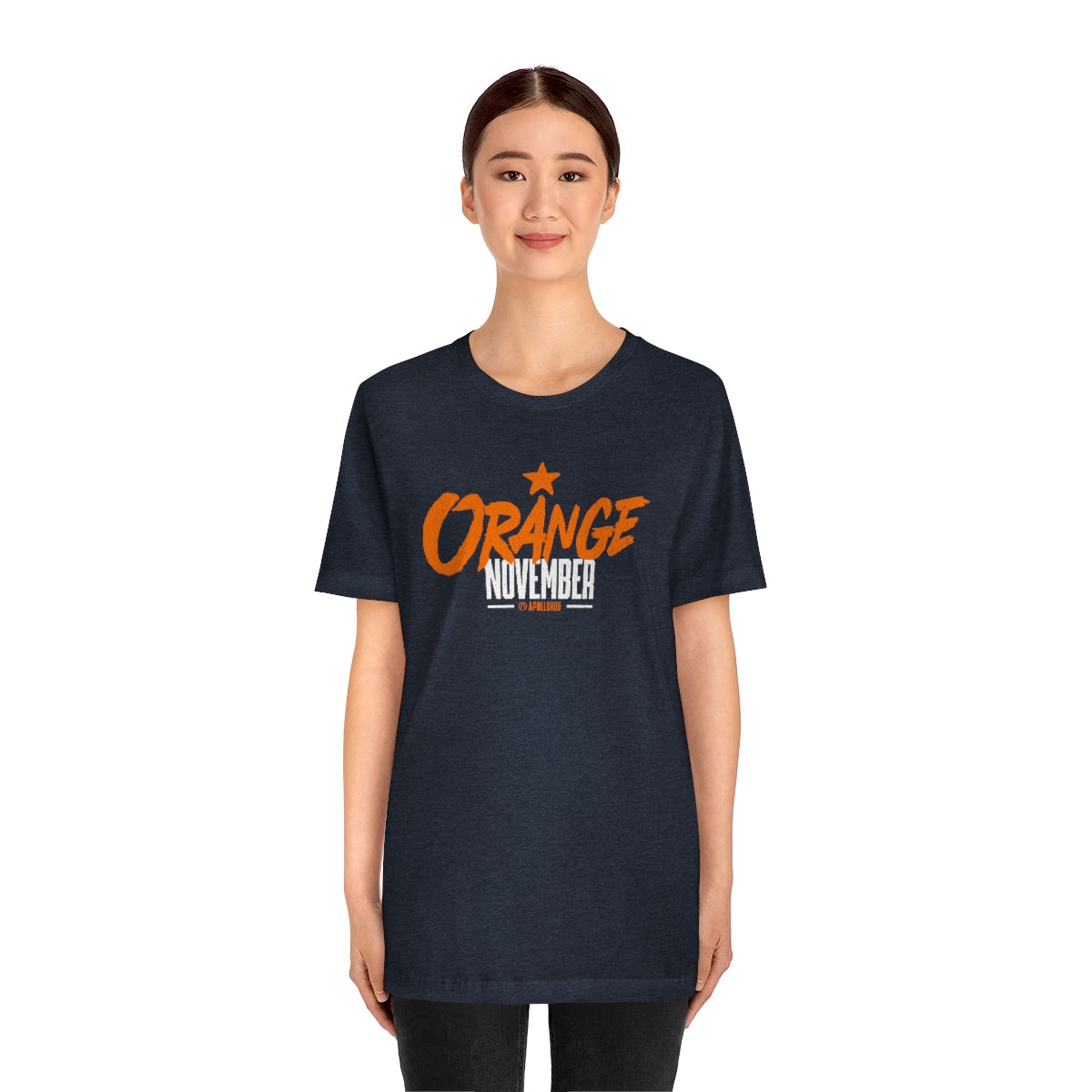 Orange November Unisex Jersey Tee