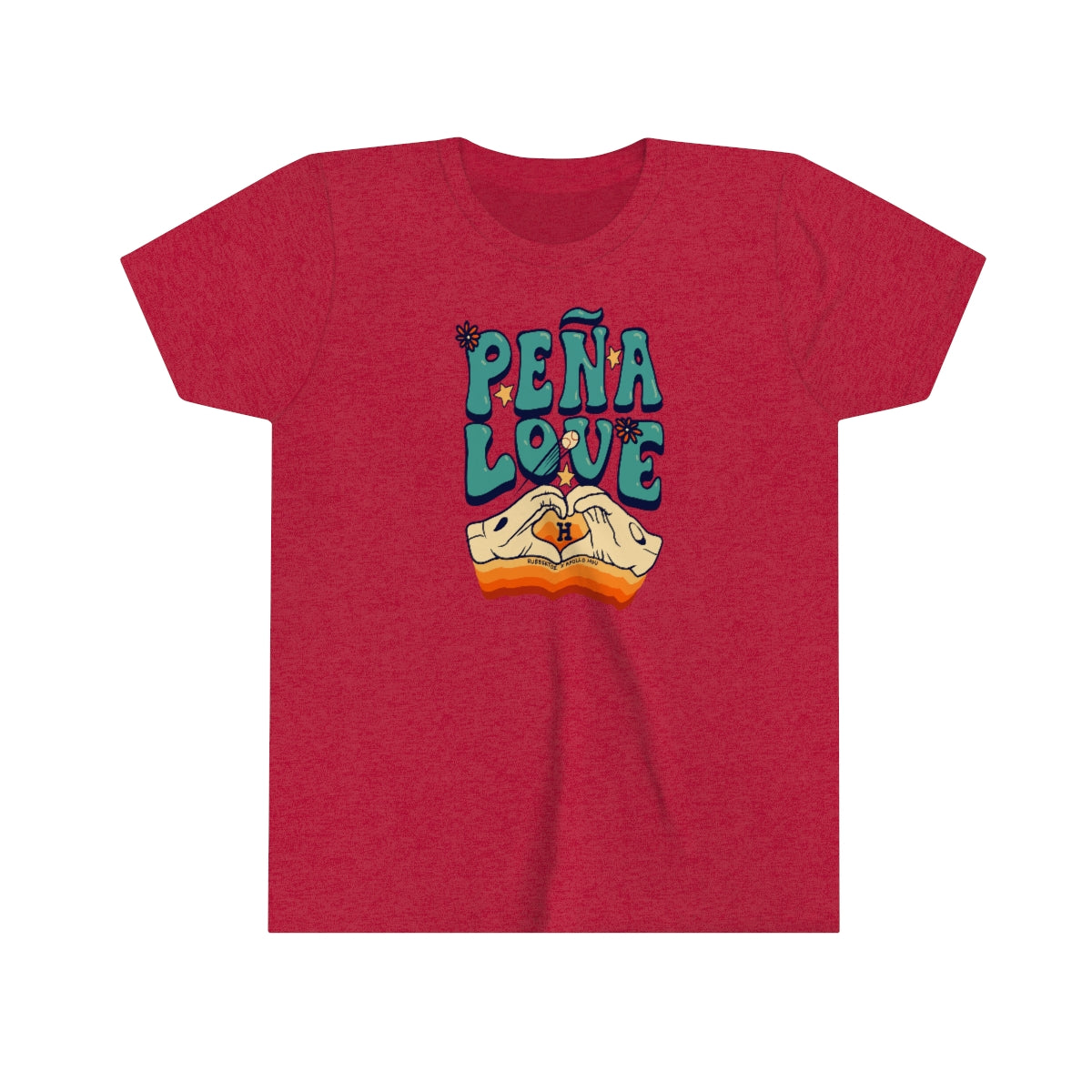 Peña Love Short Sleeve Kids Tee
