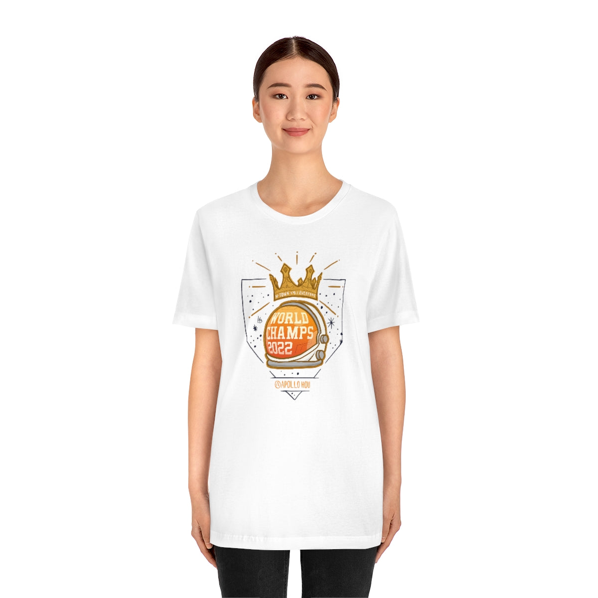 World Champs 2022 Spaceman Helmet Unisex Jersey Tee