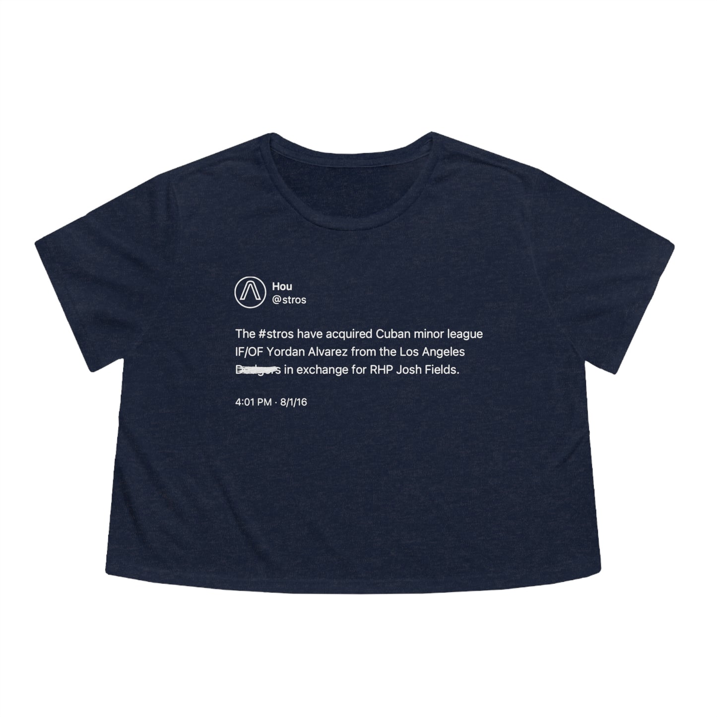 Thank You, LA Cropped Tee