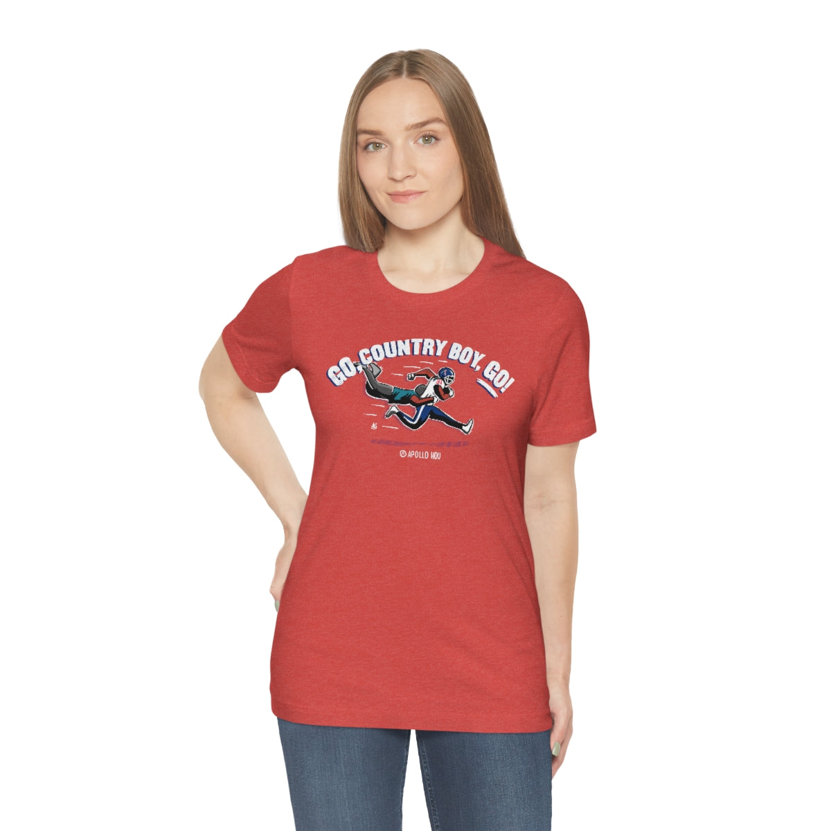 Go, Country Boy, Go! Unisex Jersey Tee