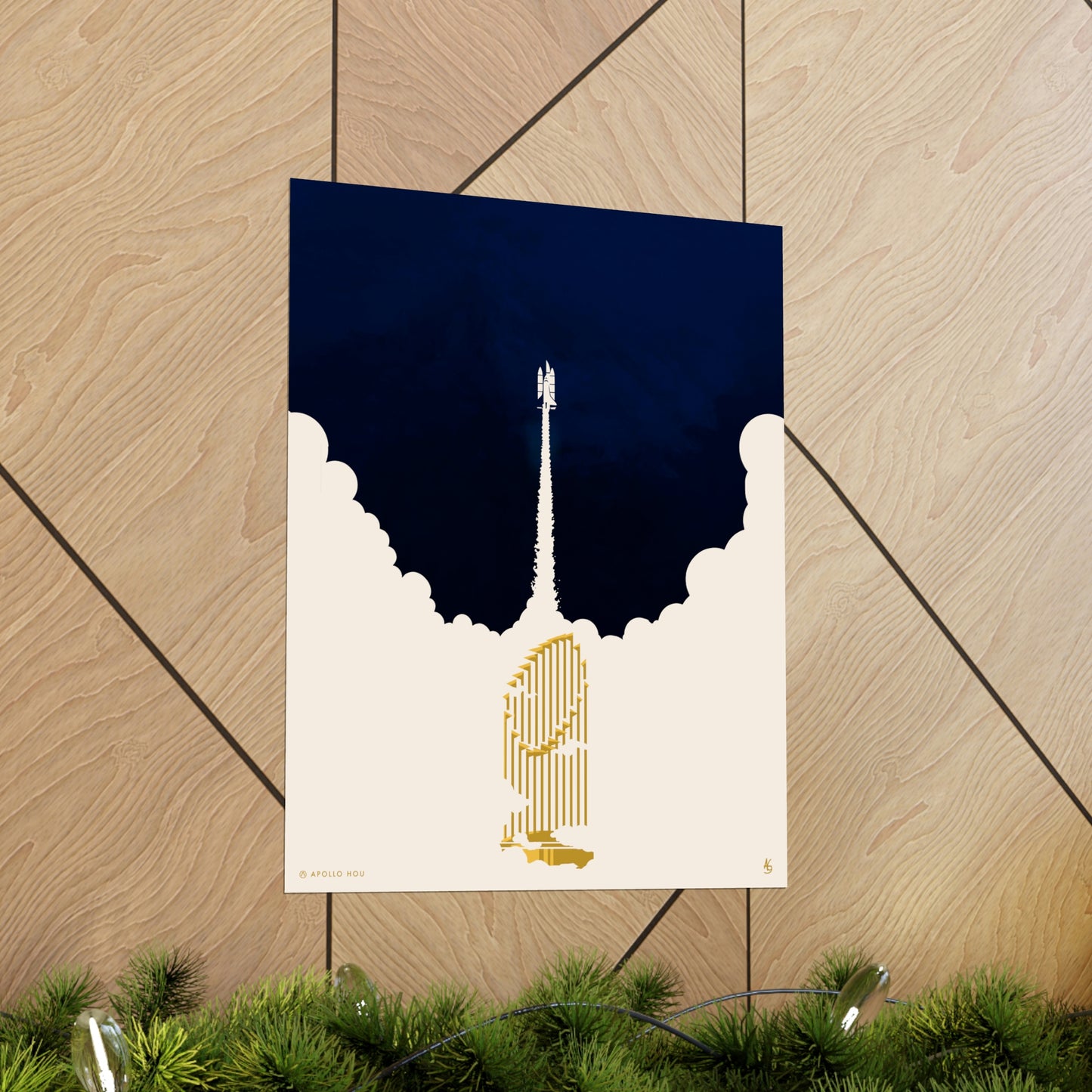 Blastoff - Premium Matte Vertical Print