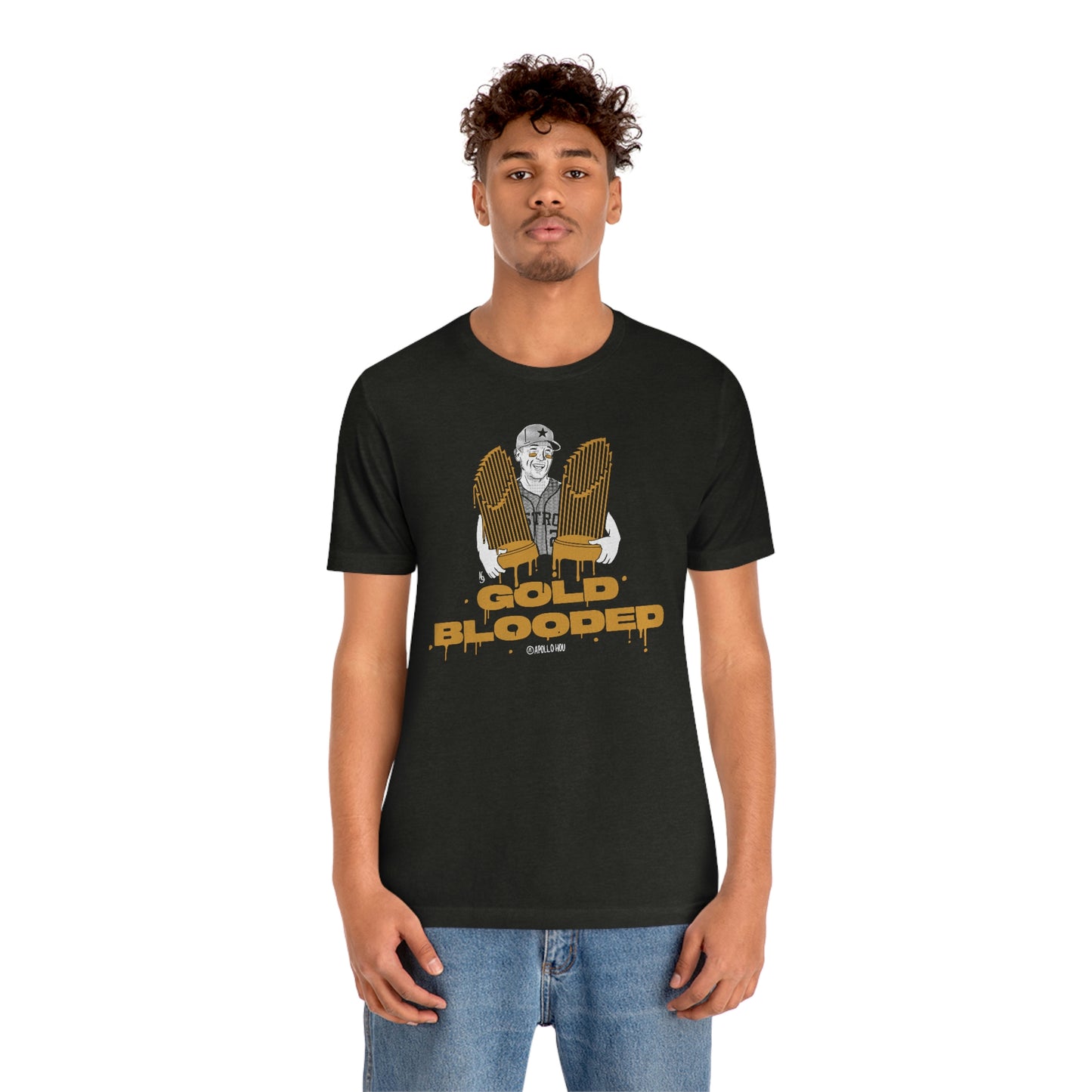 GOLD BLOODED Unisex Jersey Tee
