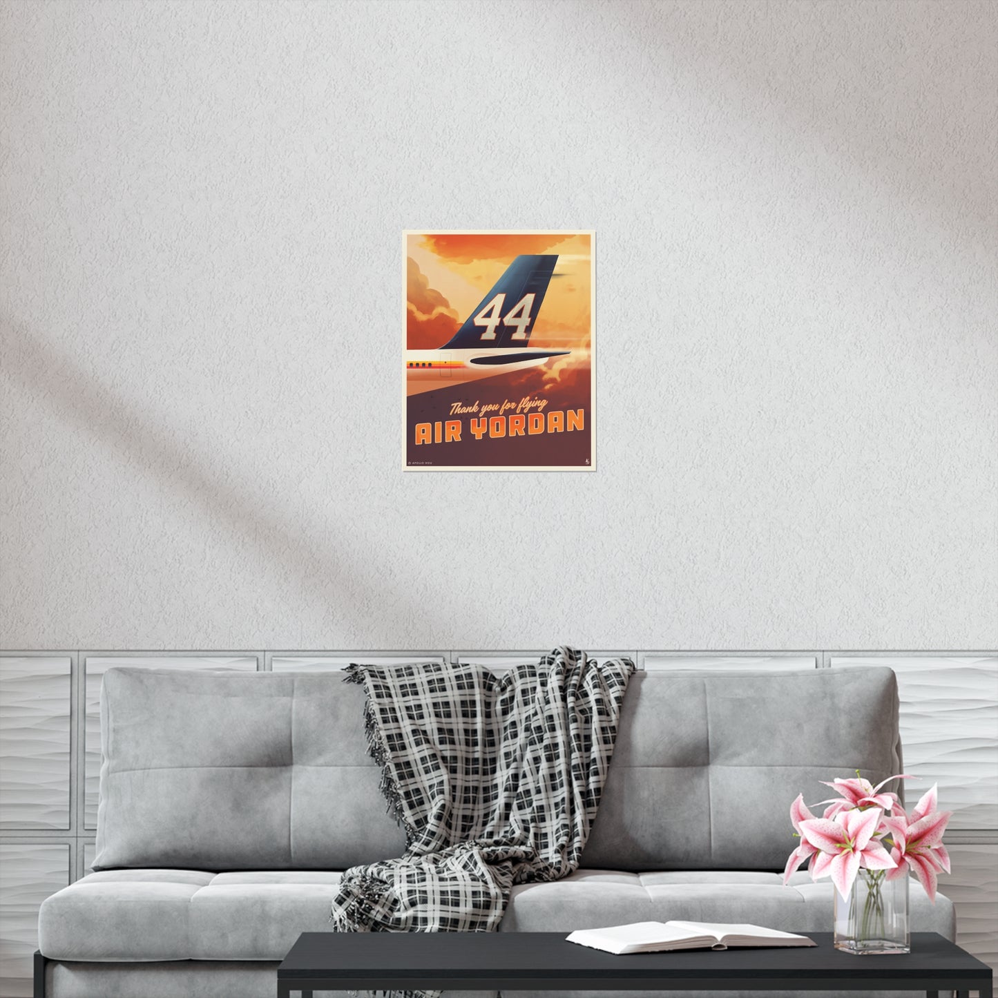 "Air Yordan" - Premium Matte Vertical Print