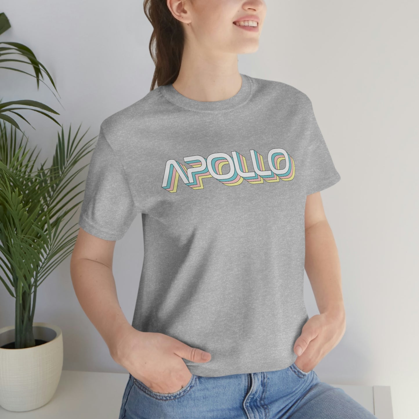 Apollo Pastel Unisex Jersey Short Sleeve Tee